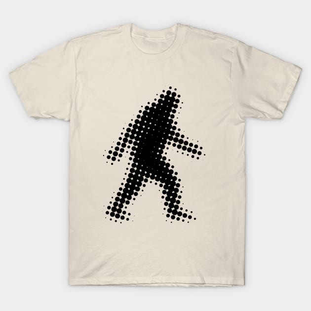 Blurry Bigfoot T-Shirt by WOOFIE